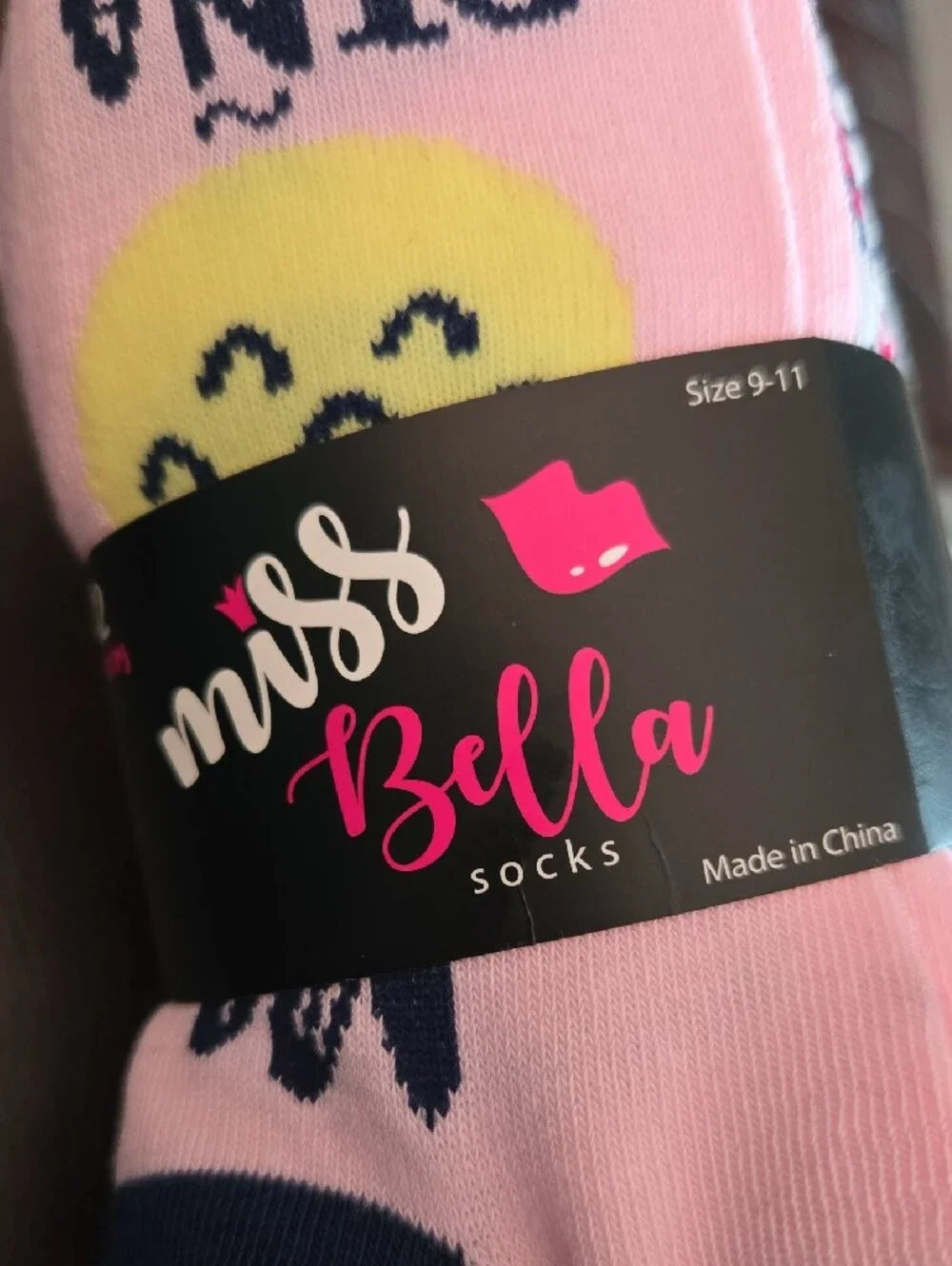 miss Bella pink navy
